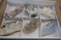 Natural Mixed Selection Of Minerals & Crystals x 6 From Southern Africa