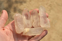 Natural Single Clear Quartz Crystals  x 71 From Madagascar - TopRock