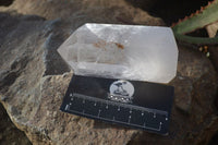 Polished Clear Quartz Crystal Points  x 6 From Madagascar