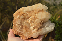 Natural Medium to Larger Lovely White Quartz Clusters x 3 From Madagascar - TopRock