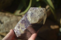 Polished Purple Lepidolite Points  x 2 From Madagascar