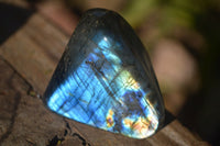 Polished Labradorite Standing Free Forms With Intense Full Face Flash  x 6 From Tulear, Madagascar - Toprock Gemstones and Minerals 