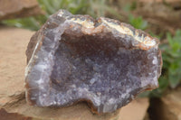 Natural Crystal Centred Amethyst Geode Specimens  x 4 From Zululand, South Africa - TopRock