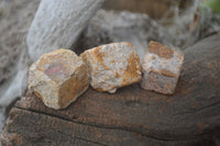 Natural Limonite Iron Pseudomorph Cubic Crystals  x 35 From Lydenburg, South Africa