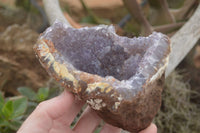 Natural Crystal Centred Amethyst Geode Specimens  x 4 From Zululand, South Africa - TopRock