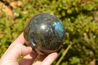 Polished Labradorite Spheres With Nice Subtle Flash x 4 From Tulear, Madagascar - TopRock