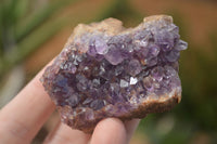 Natural Amethyst & Crystal Centred Geodes  x 24 From Zululand, South Africa - TopRock