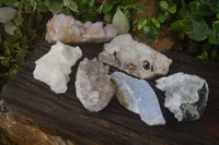 Natural Mixed Selection Of Minerals & Crystals x 6 From Southern Africa