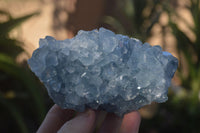 Natural Blue Celestite Crystal Specimens  x 3 From Madagascar - Toprock Gemstones and Minerals 