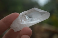 Natural Single Etched Clear Quartz Crystals  x 35 From Mpika, Zambia - Toprock Gemstones and Minerals 