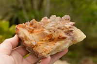 Natural Red Hematoid Phantom Quartz Crystals  x 5 From Karoi, Zimbabwe - TopRock