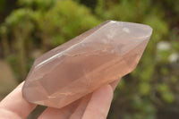 Polished Double Terminated Gemmy Rose Quartz Points x 6 From Madagascar - TopRock