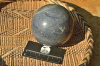 Polished Highly Selected Blue Lazulite Sphere x 1 From Madagascar - TopRock