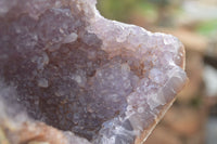 Natural Crystal Centred Amethyst Geode Specimens  x 4 From Zululand, South Africa - TopRock