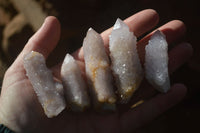 Natural Pale Lilac Spirit Quartz Crystals x 35 From Boekenhouthoek, South Africa