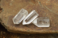 Polished Small Semi Optic Quartz Points x 35 From Madagascar - TopRock