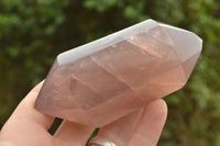 Polished Double Terminated Gemmy Rose Quartz Points x 6 From Madagascar - TopRock