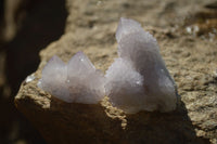 Natural Pale Lilac Spirit Quartz Crystals x 35 From Boekenhouthoek, South Africa