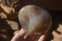 Polished Agate Egg & Nodule x 2 From Madagascar