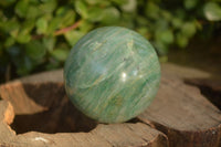 Polished  Green Aventurine Spheres  x 4 From Zimbabwe