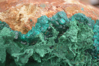 Natural Dioptase Specimen With Bladed Malachite & Azurite  x 1 From Likasi, Congo