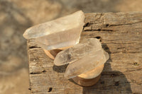 Natural Single Clear Quartz Crystals  x 71 From Madagascar - TopRock