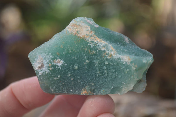 Natural Rough Emerald Mtorolite Specimens  x 8 From Zimbabwe