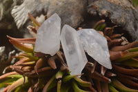 Natural Single Clear Quartz Crystals  x 70 From Zambia - TopRock