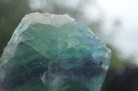 Polished Watermelon Fluorite Standing Slabs  x 4 From Namibia - TopRock