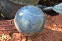 Polished Highly Selected Blue Lazulite Sphere x 1 From Madagascar - TopRock