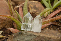 Polished Small Semi Optic Quartz Points x 35 From Madagascar - TopRock