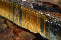 Natural Golden Blue Tigers Eye Specimens  x 2 From Prieska, South Africa - TopRock