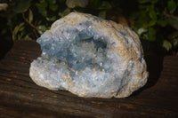 Natural Blue Celestite Geode Specimen  x 1 From Sakoany, Madagascar