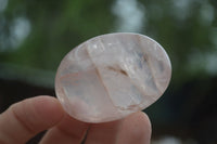 Polished Gemmy Pink Rose Quartz Palm Stones  x 35 From Ambatondrazaka, Madagascar - Toprock Gemstones and Minerals 