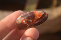 Polished  Mini Carnelian Agate Tumble Stones  x 1 Kg Lot From Madagascar