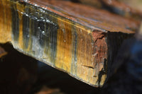 Natural Golden Blue Tigers Eye Specimens  x 2 From Prieska, South Africa - TopRock