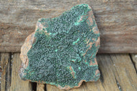 Natural Micro Botryoidal Malachite on Matrix Specimens x 6 From Tenke Fungurume, Congo - TopRock