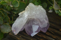 Natural Jacaranda Amethyst Clusters  x 6 From Mumbwa, Zambia - Toprock Gemstones and Minerals 