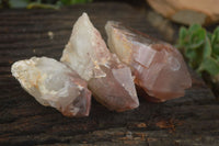 Natural Red Hematoid Quartz Specimens x 12 From Karoi, Zimbabwe - TopRock