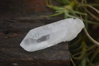 Natural Single Etched Clear Quartz Crystals  x 35 From Mpika, Zambia - Toprock Gemstones and Minerals 