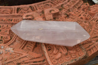 Polished Double Terminated Gemmy Rose Quartz Points x 6 From Madagascar - TopRock