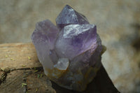 Natural Jacaranda Amethyst Clusters  x 3 From Mumbwa, Zambia - Toprock Gemstones and Minerals 