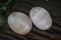 Polished Gemmy Pink Rose Quartz Palm Stones  x 35 From Ambatondrazaka, Madagascar - Toprock Gemstones and Minerals 