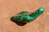 Polished Malachite Free Forms With Stunning Flower & Banding Patterns x 6 From Congo - TopRock