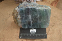 Polished Watermelon Fluorite Standing Slabs  x 4 From Namibia - TopRock