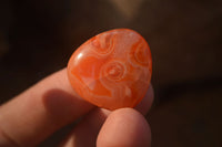 Polished  Mini Carnelian Agate Tumble Stones  x 1 Kg Lot From Madagascar