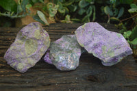 Natural Stichtite & Serpentine Cobbed Specimens  x 12 From Barberton, South Africa - Toprock Gemstones and Minerals 