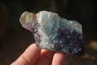 Natural Rough Watermelon Fluorite Cobbed Specimens  x 24 From Uis, Namibia