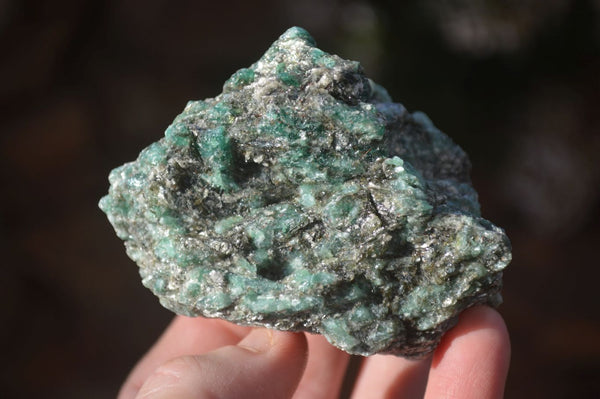 Natural Rare Emerald Mica In Matrix Cobbed Specimens x 12 From Mutoko, Zimbabwe