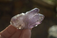 Natural Window Amethyst Crystals  x 12 From Chiredzi, Zimbabwe